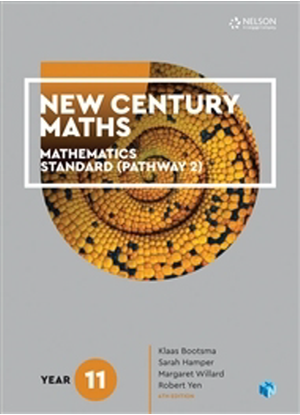 New Century Maths: 11 - Mathematics Standard Pathway 2  [Text + NelsonNet]