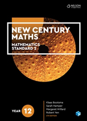 New Century Maths: 12 - Mathematics Standard 2 [Text + NelsonNet]