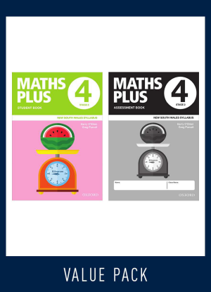 Maths Plus NSW:  4 - Student and Assessment Book Value Pack