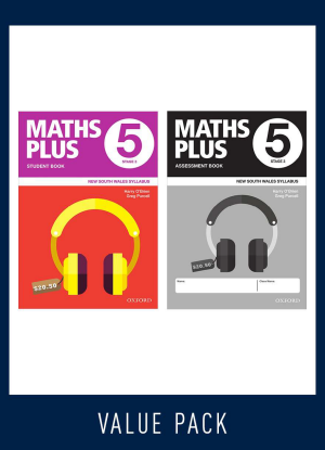 Maths Plus NSW:  5 - Student and Assessment Book Value Pack
