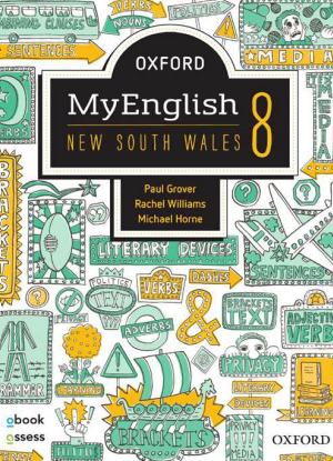 NSW Oxford MyEnglish: 8 - Student book + oBook assess