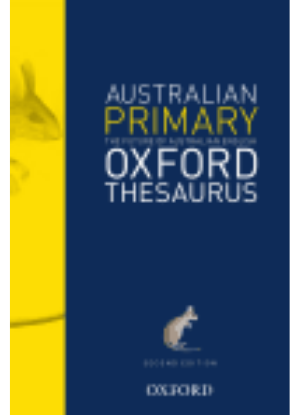Australian Primary Oxford Thesaurus