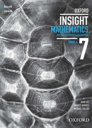 NSW Oxford Insight Mathematics:  7 - oBook/assess Only [1 Year Access Code]