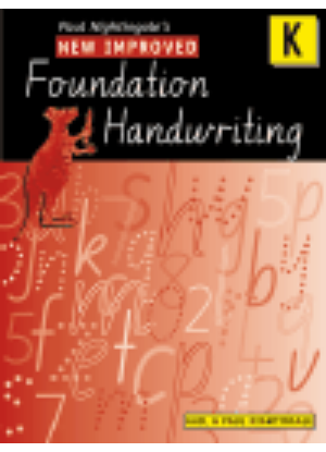 New Improved Foundation Handwriting:  Kindergarten