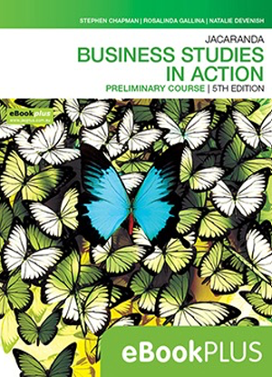 Business Studes in Action:  Preliminary Course [eBookPlus Only]