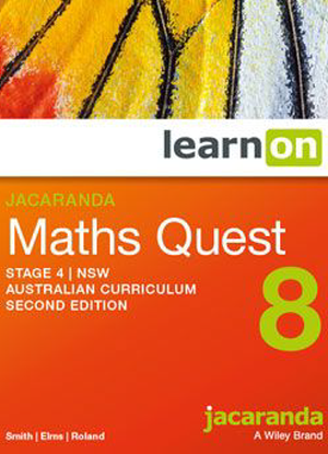 Jacaranda Maths Quest NSW:  8 - LearnON Only [Access Code]