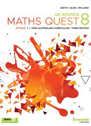 Jacaranda Maths Quest NSW:  8 [Text + LearnON]
