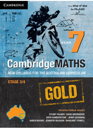 CambridgeMaths Gold NSW:  7 - Bundle 2 [Text + CambridgeGO + HOTmaths]