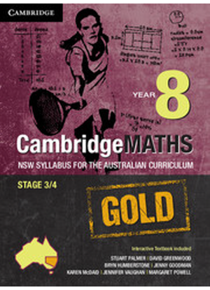 CambridgeMaths Gold NSW:  8 + Interactive CambridgeGO