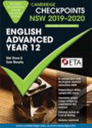 Cambridge Checkpoints:  NSW English Advanced - Year 12 (2019-2020)