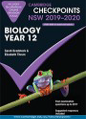 Cambridge Checkpoints:  NSW Biology - Year 12 (2019-2020)