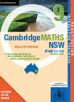 CambridgeMaths NSW:  9 - Stages 5.1/5.2 [Interactive CambridgeGO Reactivation Card]