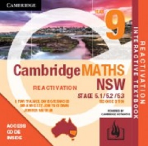CambridgeMaths NSW:  9 - Stages 5.1/5.2/5.3 [Interactive CambridgeGO Reactivation Code]