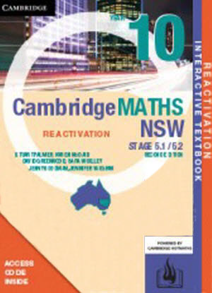 CambridgeMaths NSW: 10 - Stages 5.1/5.2 [Interactive CambridgeGO Reactivation Code]