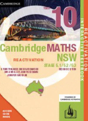CambridgeMaths NSW: 10 - Stages 5.1/5.2/5.3 [Interactive CambridgeGO Reactivation Code]