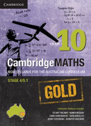 CambridgeMaths Gold NSW: 10 - Interactive CambridgeGO Only