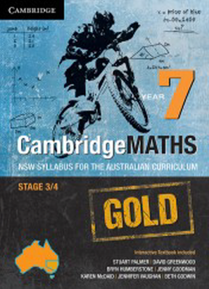 CambridgeMaths Gold NSW:  7 - Interactive CambridgeGO Only