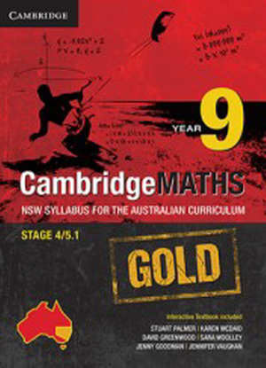 CambridgeMaths Gold NSW:  9 - Interactive CambridgeGO Only