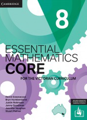 VIC Essential Mathematics Core:  8 [Online Teaching Suite]