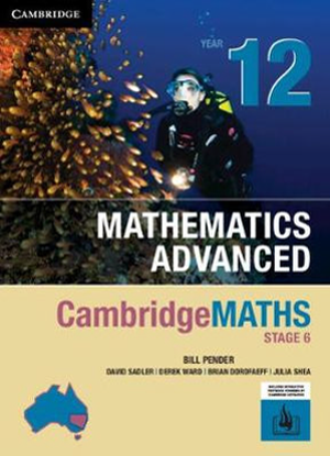 CambridgeMaths Mathematics Advanced:  12 [Text + Interactive CambridgeGO]