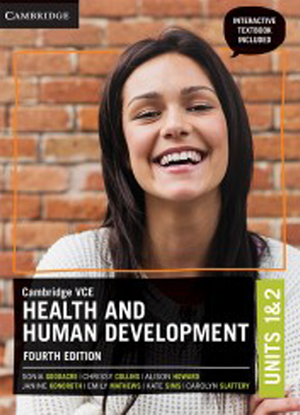 Cambridge VCE Health and Human Development Units 1&2 [Interactive CambridgeGO Only]