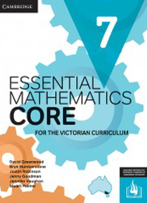 VIC Essential Mathematics Core:  7 [Text + Interactive CambridgeGO]