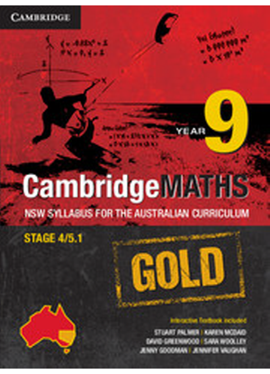 CambridgeMaths Gold NSW:  9 [Text + Interactive CambridgeGO]