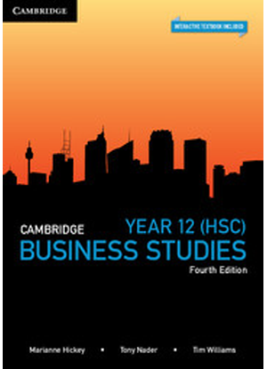 Cambridge Business Studies:  HSC [Text + Interactive CambridgeGO]