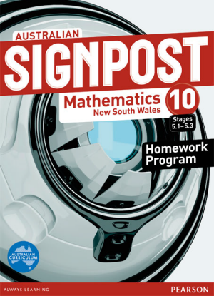 Australian Signpost Mathematics NSW: 10 Stages 5.1-5.3 [Homework Program]