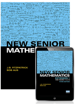 New Senior Mathematics:  Extension 1 Course for Years 11 and 12 [Student Book + eBook]