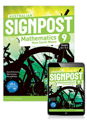 Australian Signpost Mathematics NSW:  9 Stages 5.1-5.2 [Student Book + eBook]
