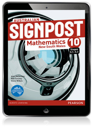 Australian Signpost Mathematics NSW: 10 Stages 5.1-5.3 [eBook Only]