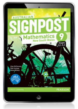 Australian Signpost Mathematics NSW:  9 Stages 5.1-5.2 [eBook Only]