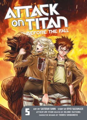 Attack on Titan before the Fall:  5