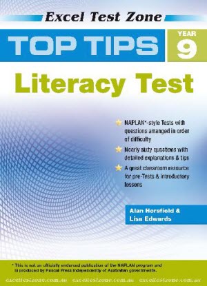 Excel Test Zone Top Tips Naplan*-style Literacy Test Year 9