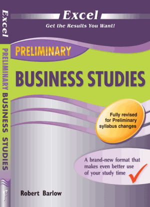 Excel Study Guide:  Preliminary Business Studies
