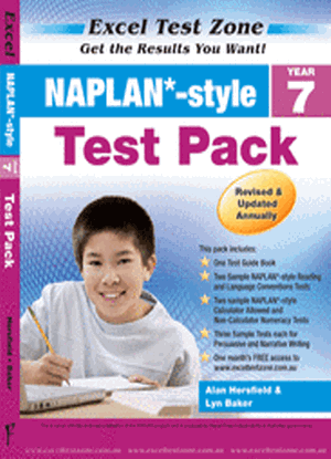 Excel Naplan* Style Test Pack:  Year 7