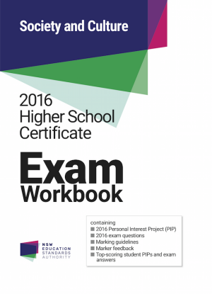 2016 HSC Exam Workbook:  Society and Culture