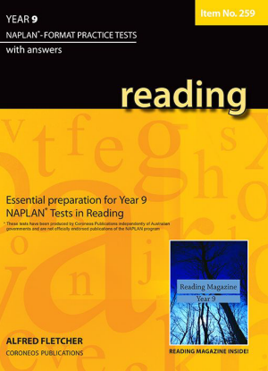 Naplan-Format Practice Tests with Answers:  Year 9 - Reading