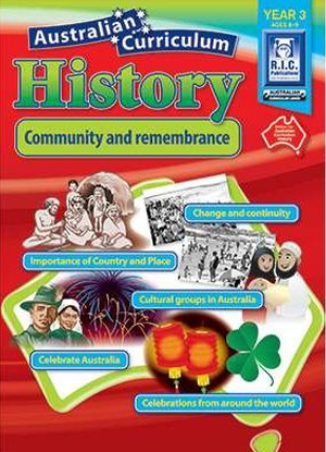 Australian Curriculum History:  Year 3 - Community and Remembrance