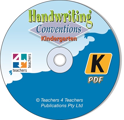 NSW Handwriting Conventions:  Year  K [PDF on CD]