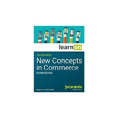 Jacaranda New Concepts in Commerce [learnON Only]