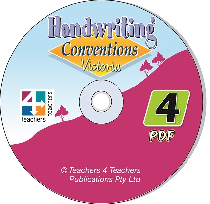 Handwriting Conventions Victoria 4 [PDF on CD]