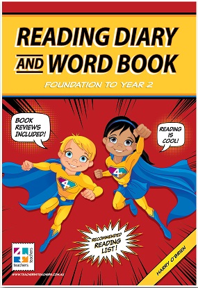 Reading Diary and Word Book: Foundation to Year 2 9781925487374