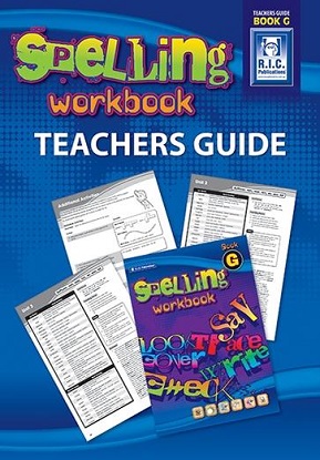 Spelling Workbook Teachers Guide Book G