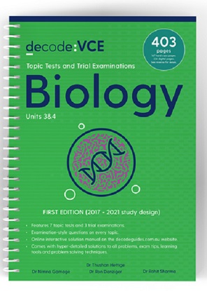 Decode VCE Biology Units 3&4 - Volume 1 Topic Tests and Trial Exams