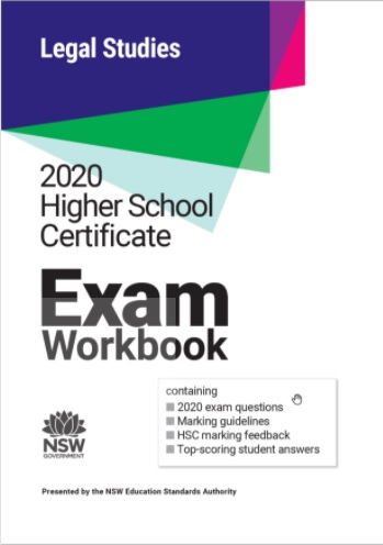 2020 HSC Exam Workbook:  Legal Studies