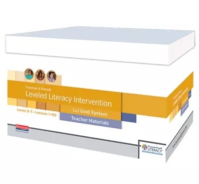 Fountas & Pinnell Leveled Literacy Intervention (LLI) Gold System 1st edition