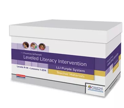 Fountas & Pinnell Leveled Literacy Intervention (LLI) Purple System