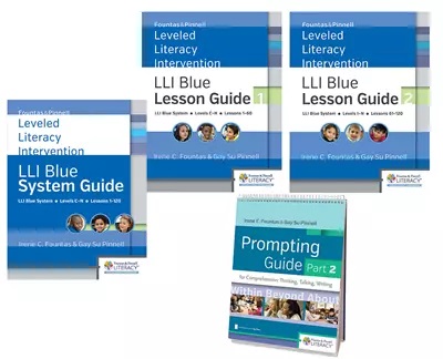Fountas & Pinnell Leveled Literacy Intervention (LLI) Blue System, Teacher Resources, 2nd Edition